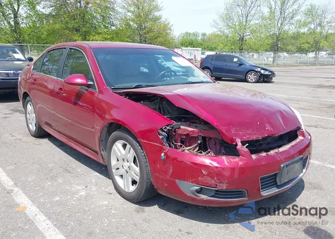 2011 Chevrolet Impala Lt из США, поврежденный, VIN 2G1WB5EK6B1194139